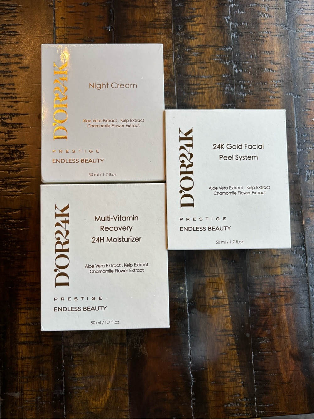 D'OR24K Multi-Vitamin Recovery 24H Moisturizer - Cream